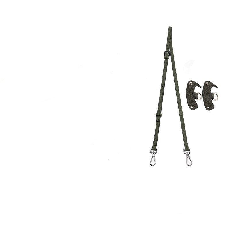 Small Modified Perforated Crossbody Strap