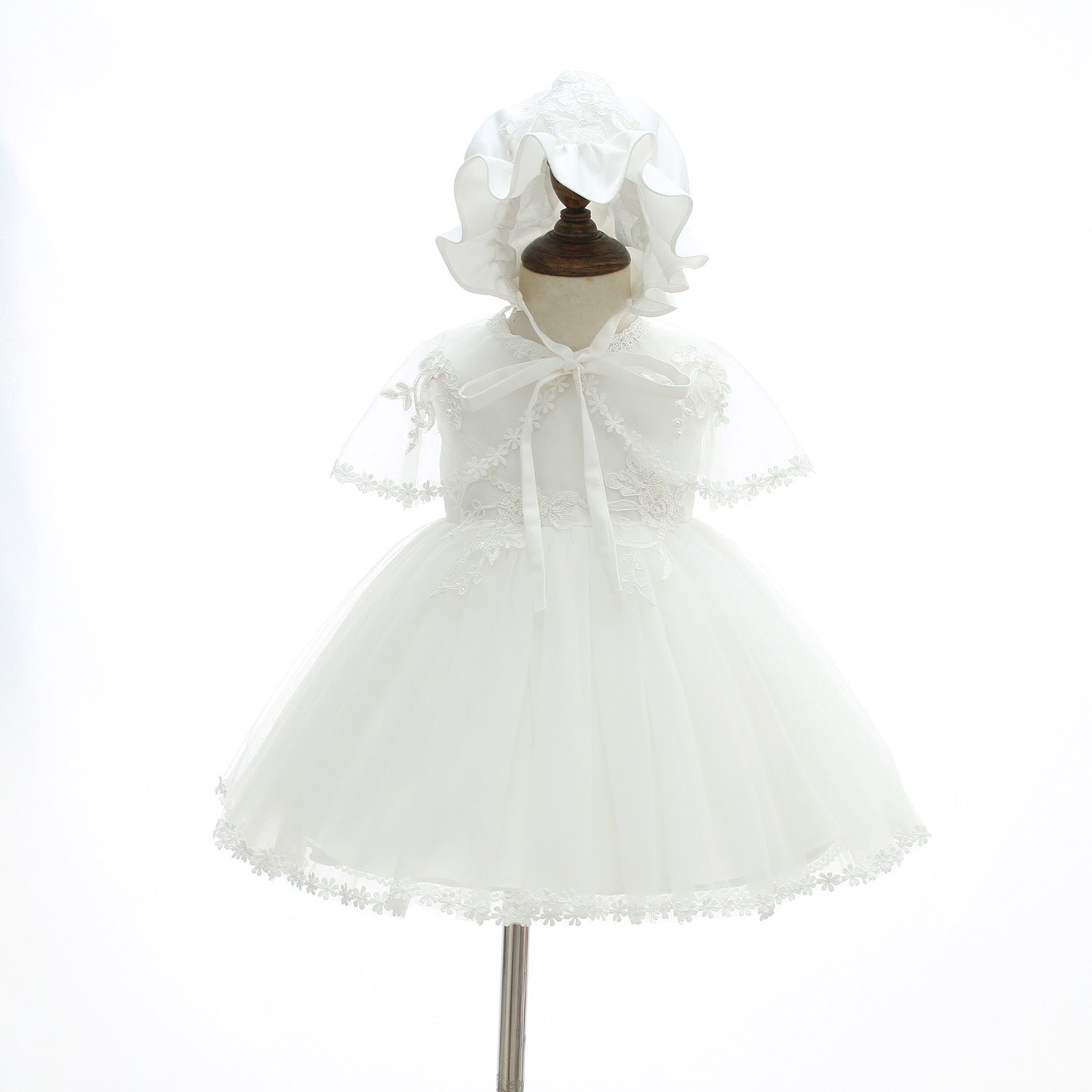 Baby Girl Children's One Year Old Full Moon Wedding Dress