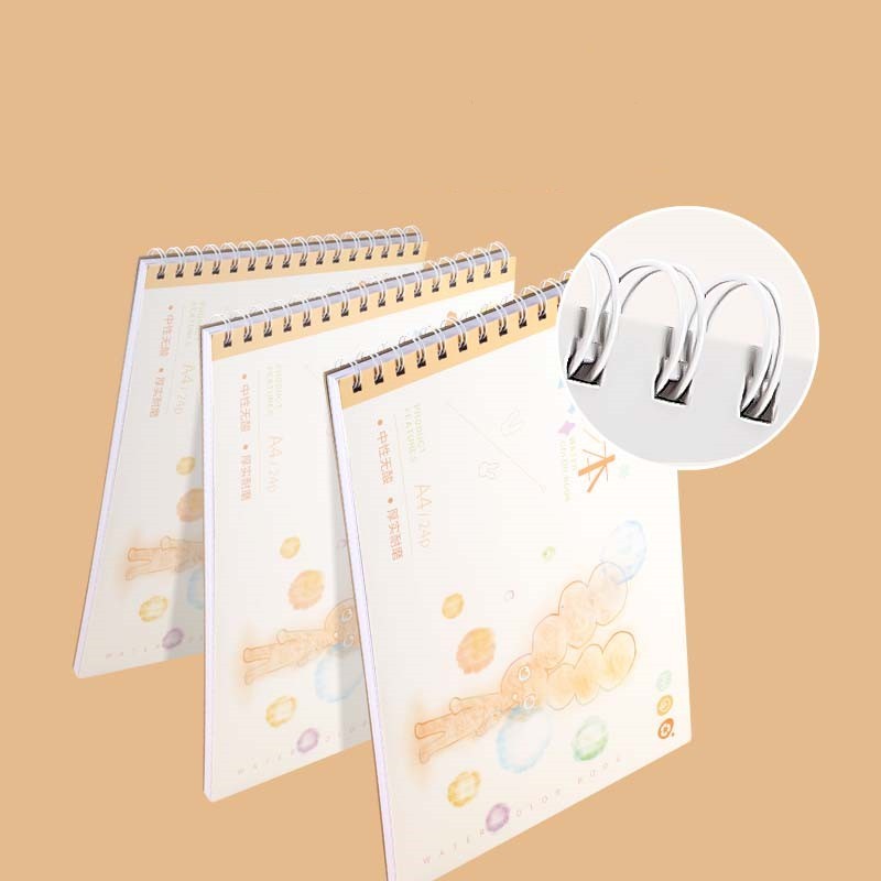 180g Watercolor Notebook A3 A4 A5 Handmade Sketch Book