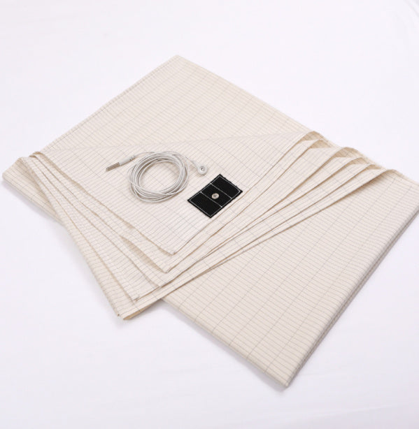 Silver Fiber Antibacterial Fabric Anti-static Pillowcase