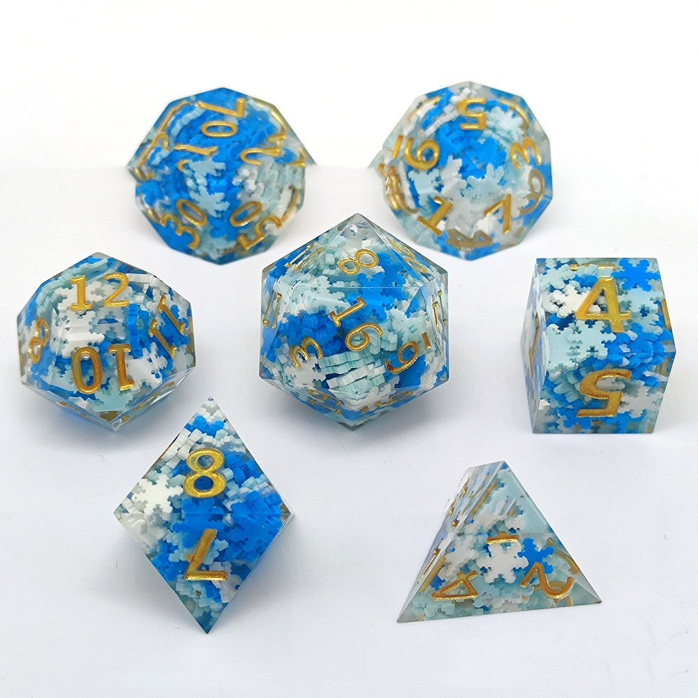 Luminous Resin Dice DND Board Game