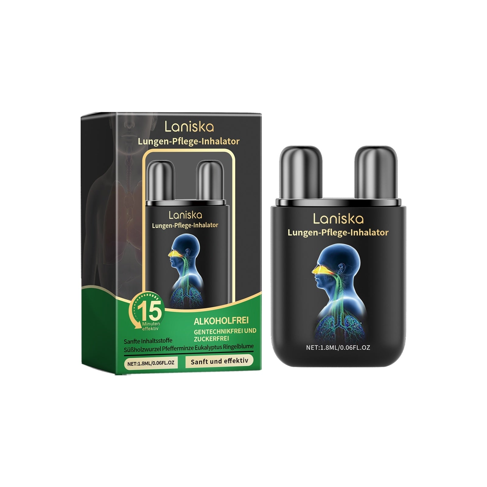 Herbal Lung Detoxification Nasal Inhaler