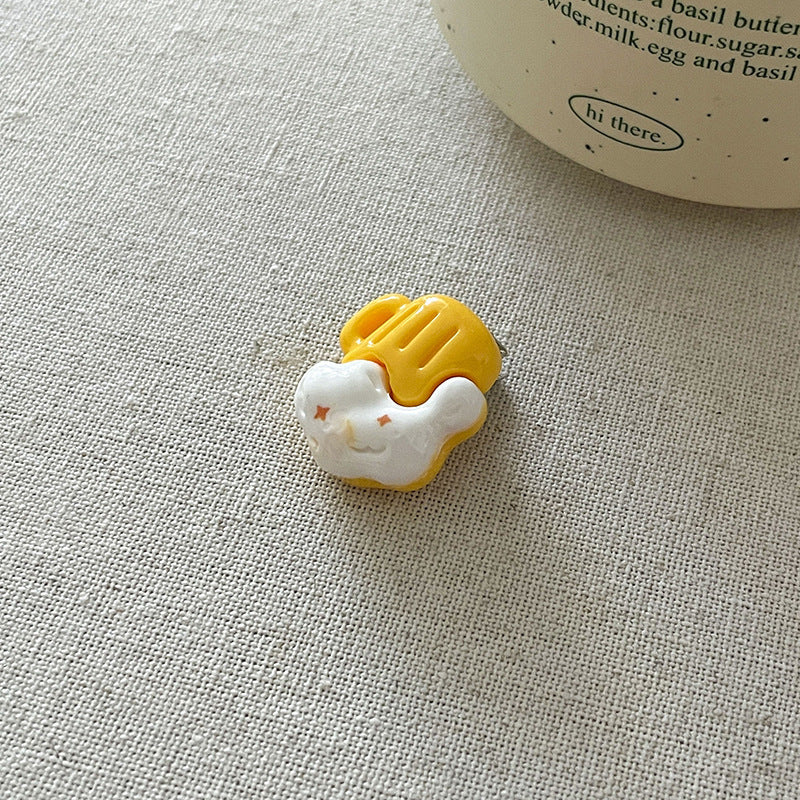 Creative Food Barrettes Seafood Funny