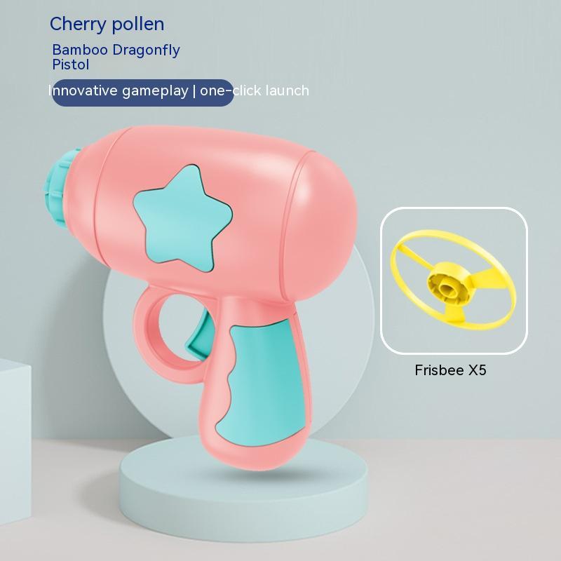 Bamboo Dragonfly Pistol Projectile Toys Suit