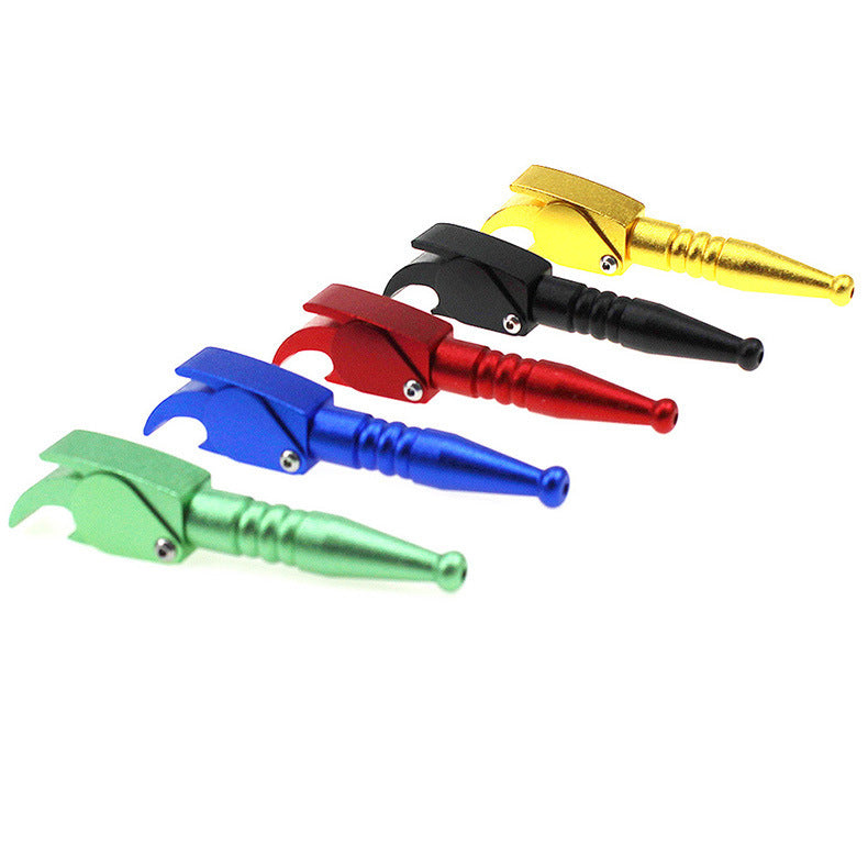 Portable Creative Detachable Multifunctional Metal Aluminium Alloy Bottle Opener Torch Pipe