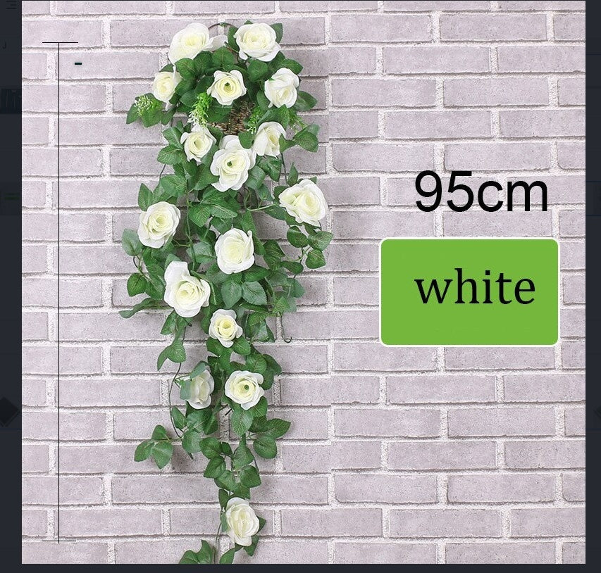 Simulation Four-petal Flower Bundle Wall Decorative Hanging
