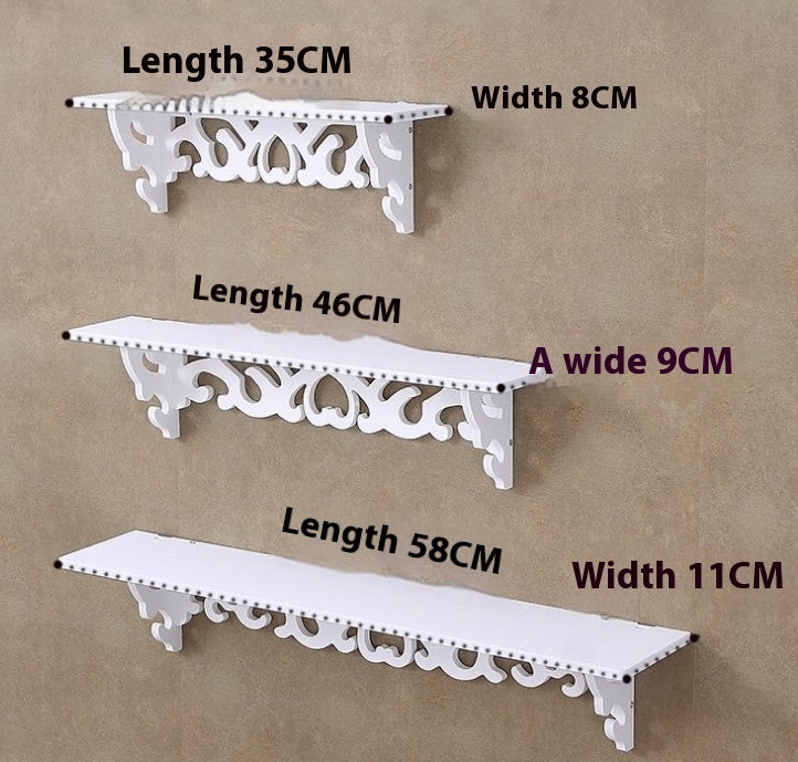 PVC Wall Shelf Punch-free