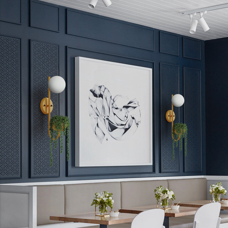 Nordic Creative Living Room Study Balcony Wall Lamp