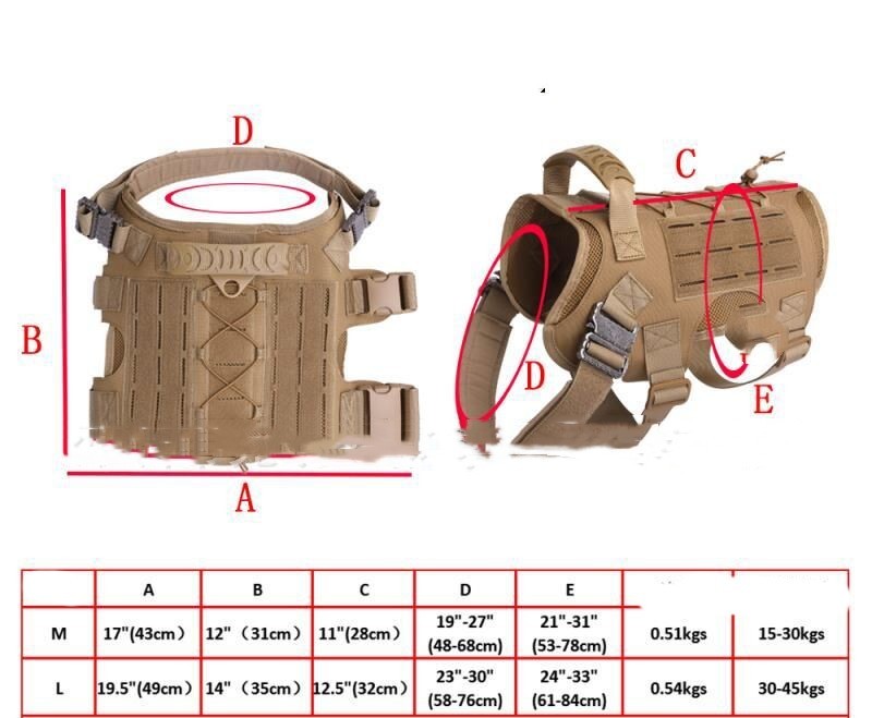 Outdoor Pet Dog Coat Vest