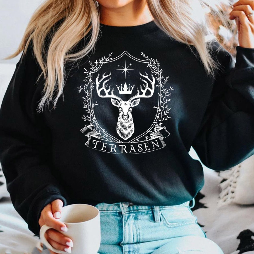Terraces Throne Of Glass Sweatshirt Sarah J Maas Series Hood