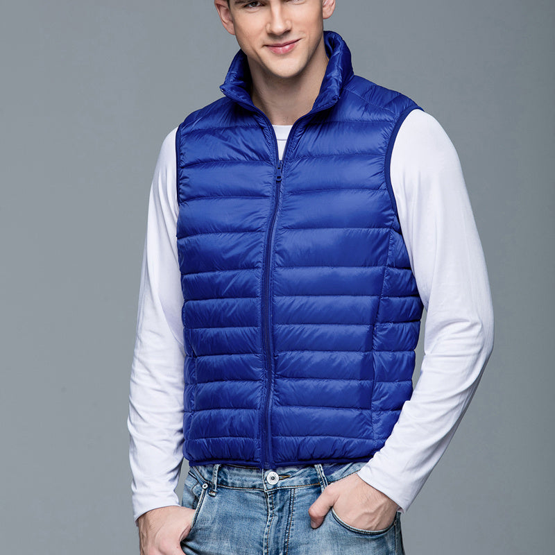 Vest Light White Duck Down Jacket