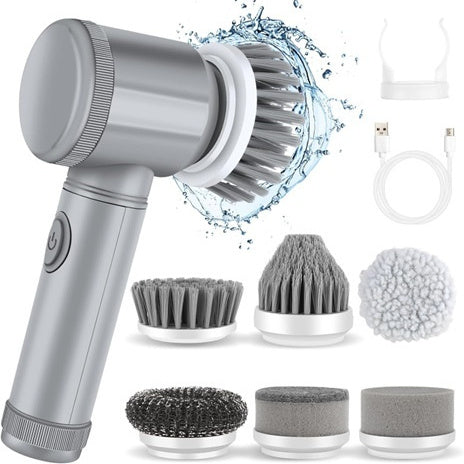 Multi Functional Handheld Wireless Electric Cleaning Brush