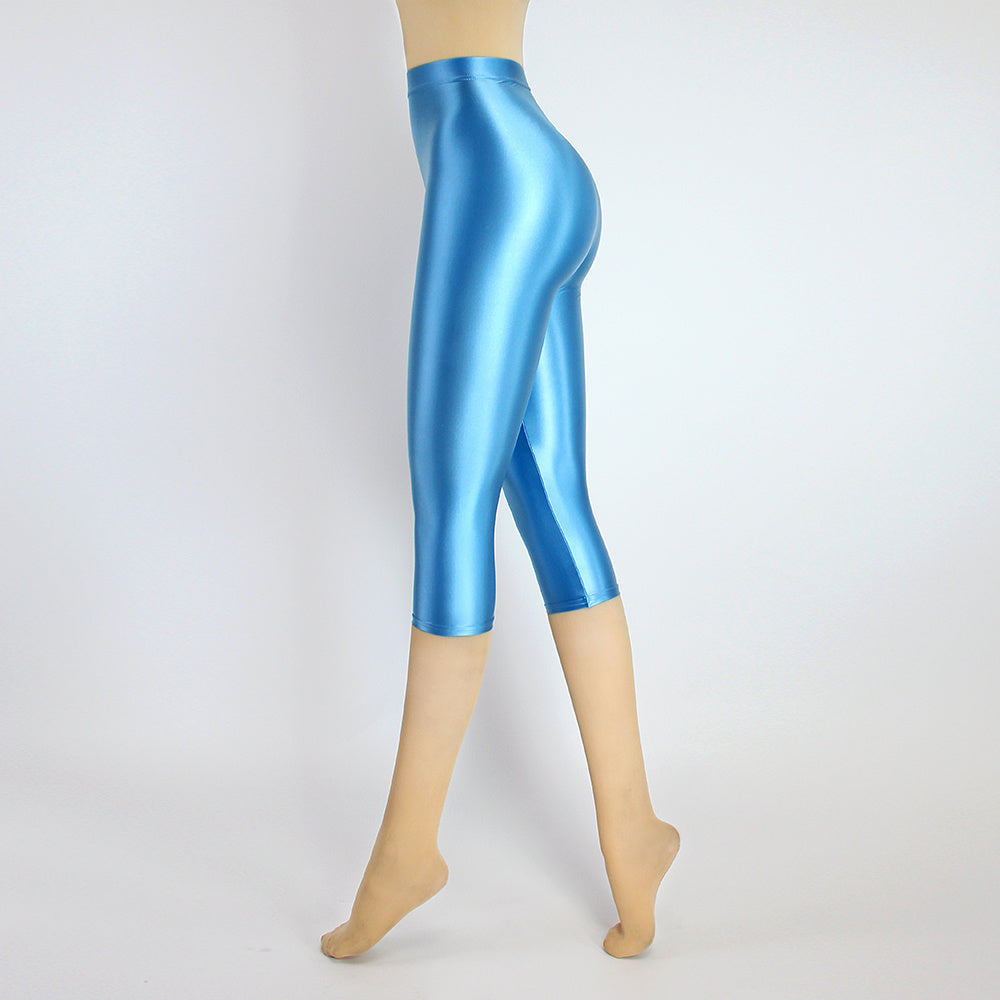 Women's High Stretch Sports Cropped Leggings