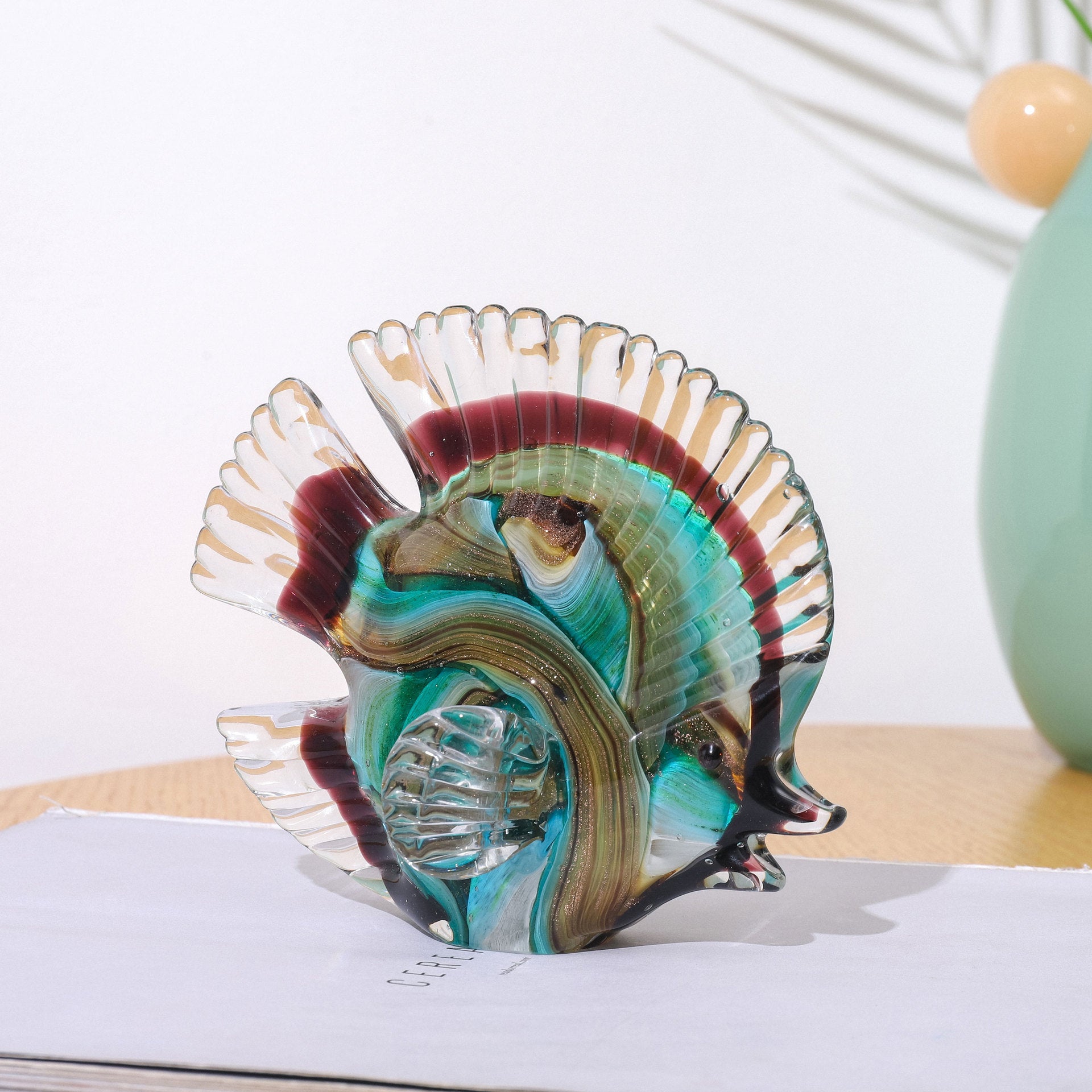 Household Fashion Glass Platax Teira Crafts