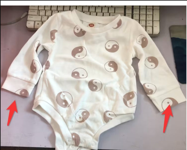 Children Long-sleeved Triangle Romper Breathable Plaid