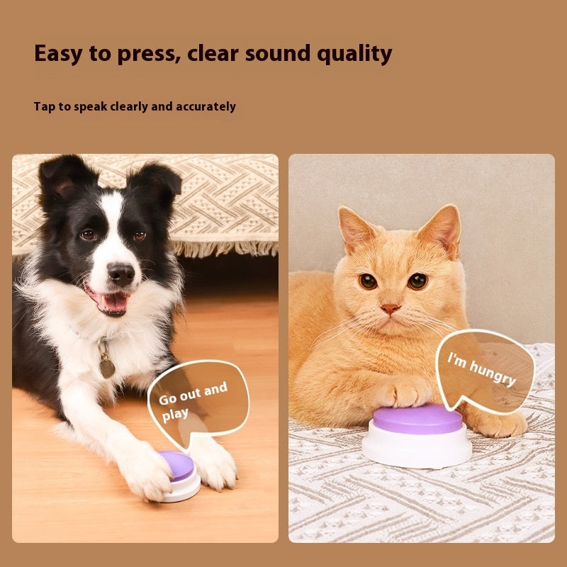 Pet Communication Button Dog Voice Toy