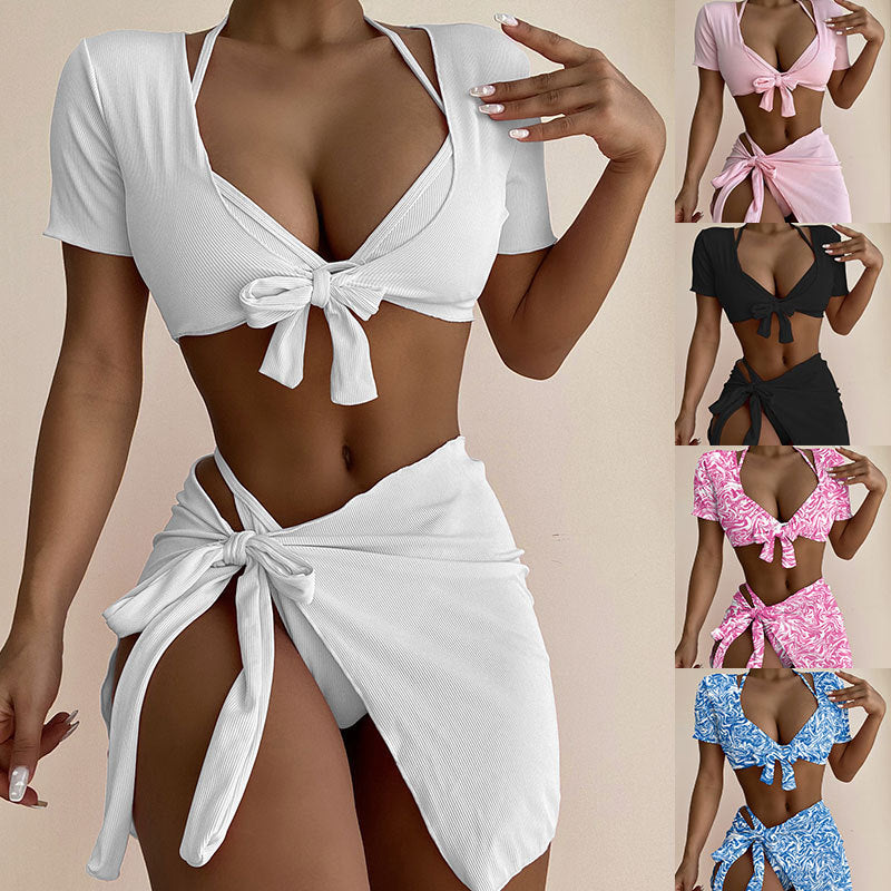 Bikini Split Four-piece Women's Swimsuit