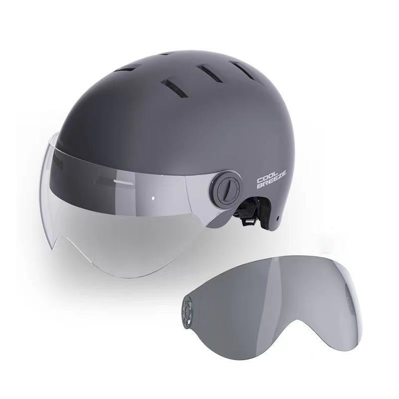 Cool Wind Riding Helmet, Shock Absorption, Shock Resistance, Comfort, Heat Absorption, Ventilation, Head Circumference Adjustment Helmet