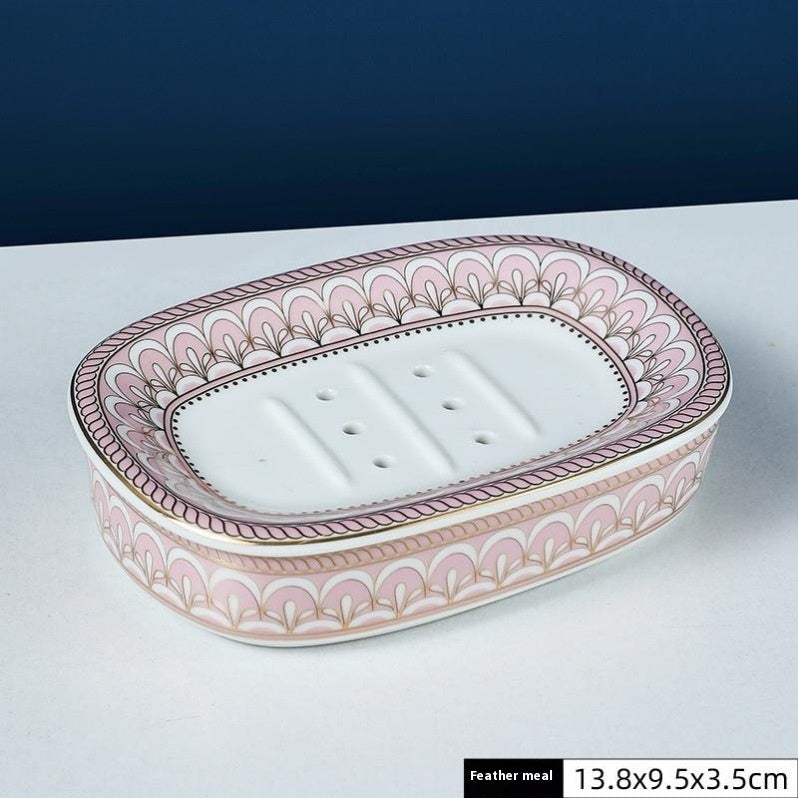 Creative Washstand Ceramic Soap Box