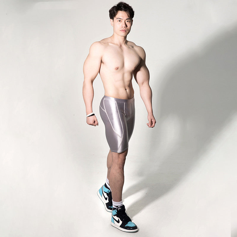 Mid Rise Stretch Tight Shaping Shorts