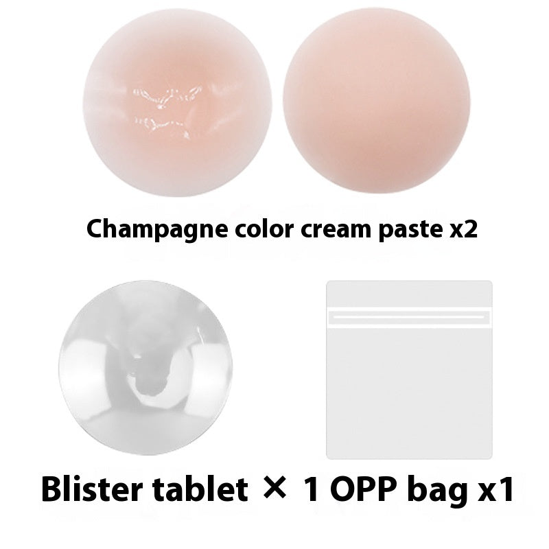 Anti Glare And Traceless Solid Silicone Nipple Patch