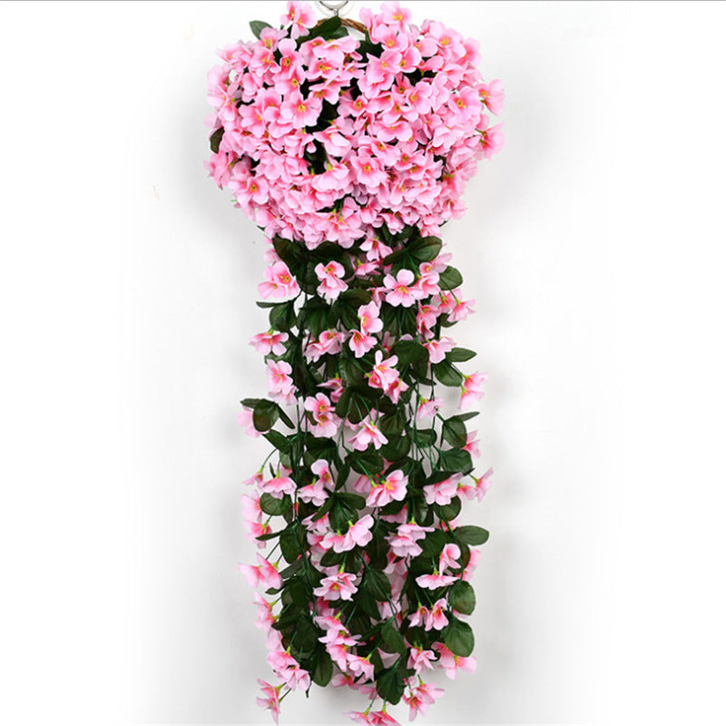 Simulation Four-petal Flower Bundle Wall Decorative Hanging
