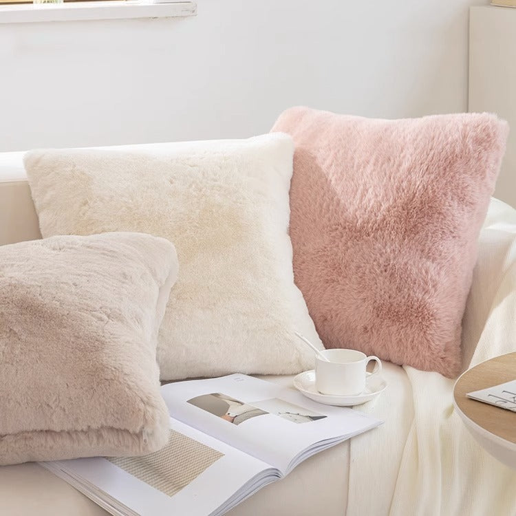 Bed Pillow Sofa Cushion Plush Pillowcase