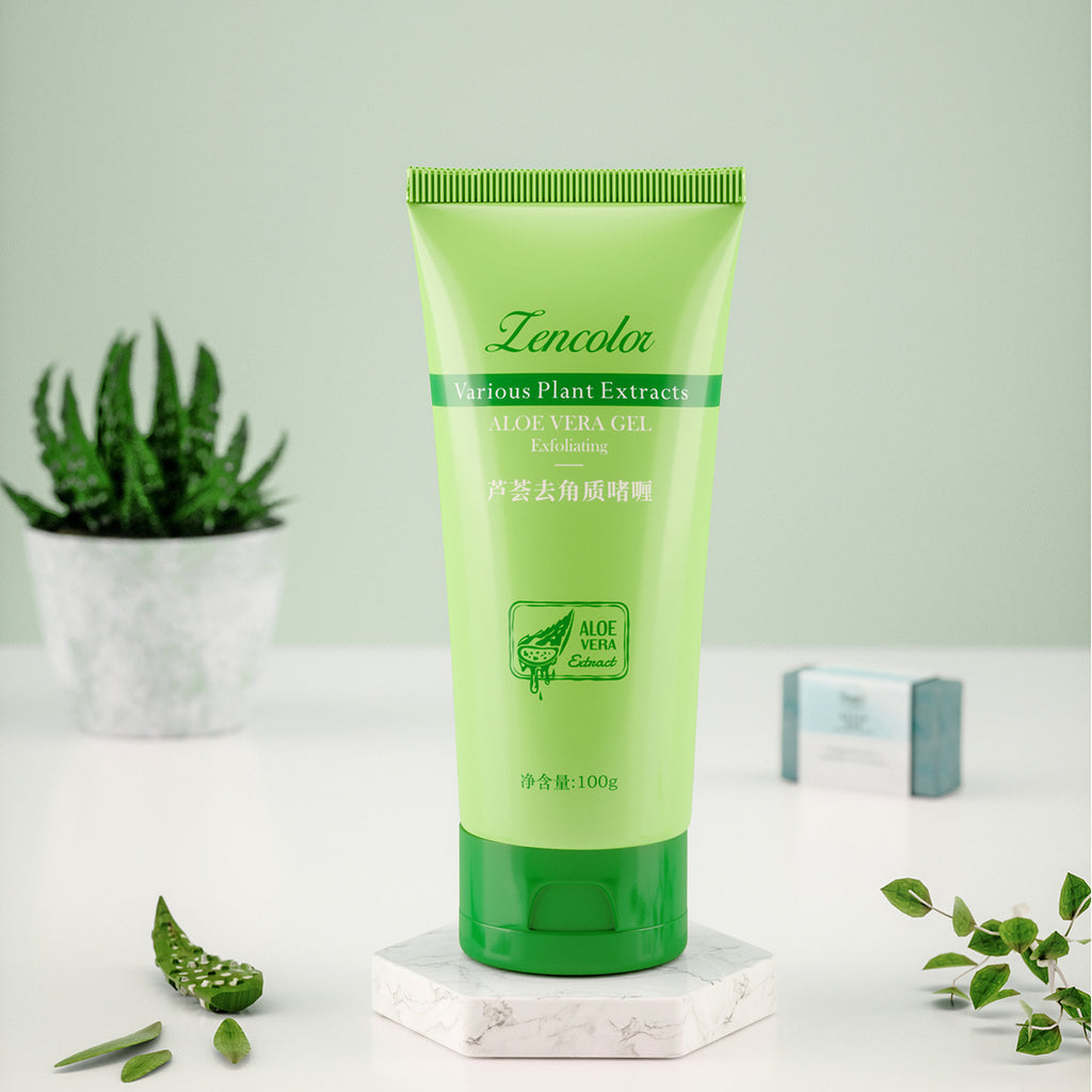 Aloe Exfoliating Gel Deep Cleansing Facial Scrub