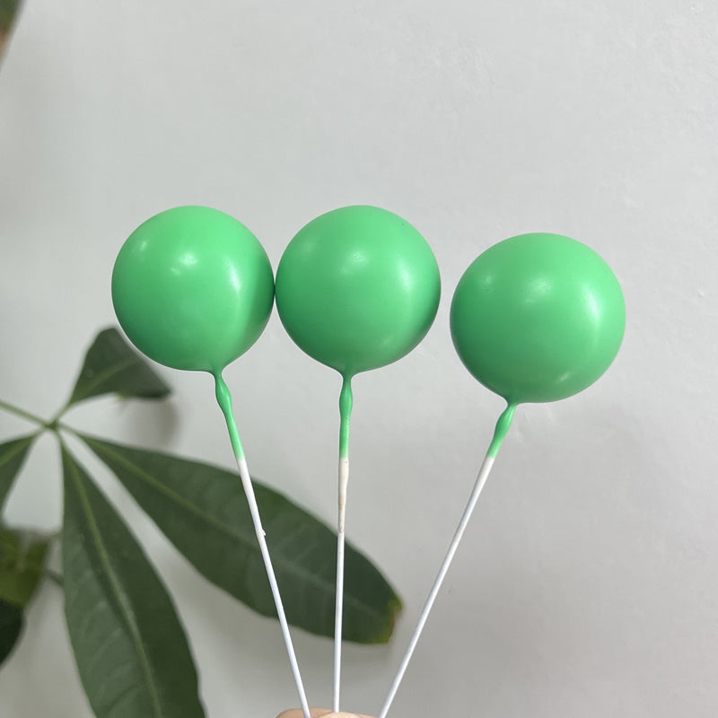 Faux Balls Cake Decoration