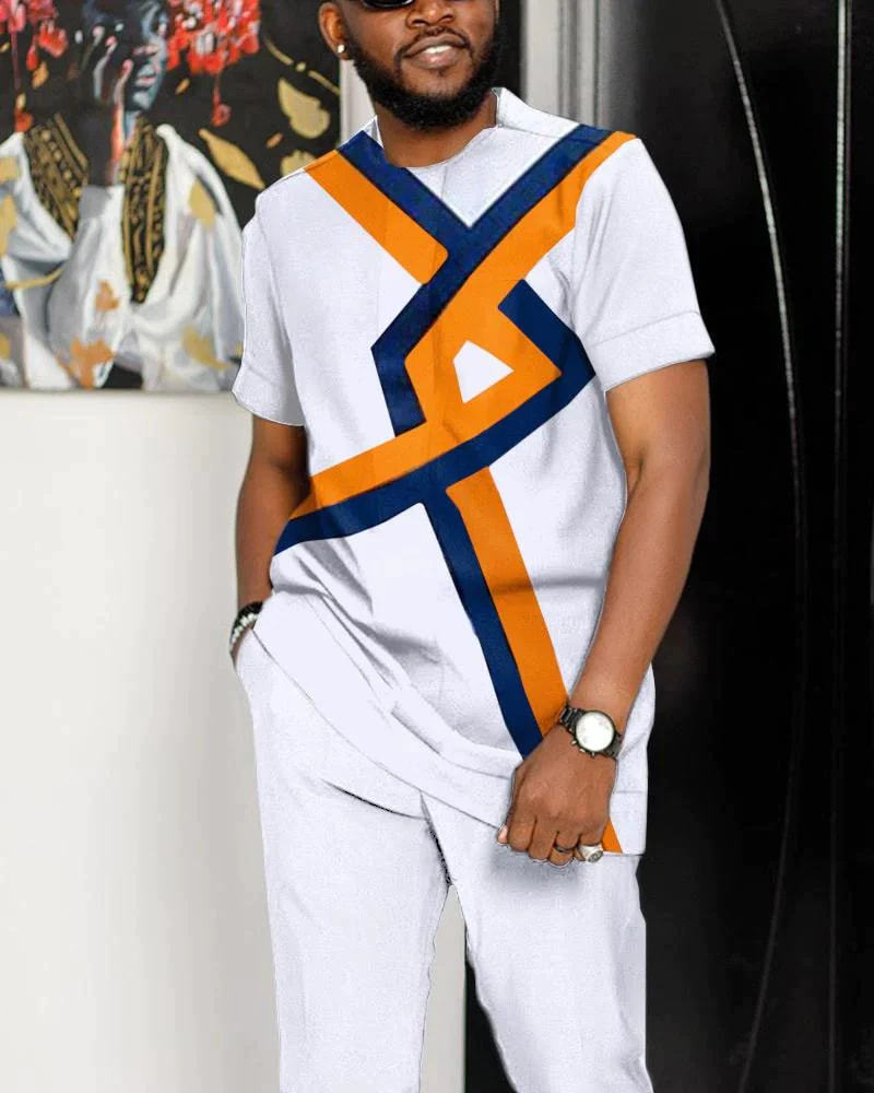 Men's Casual Shirt Walking Suit