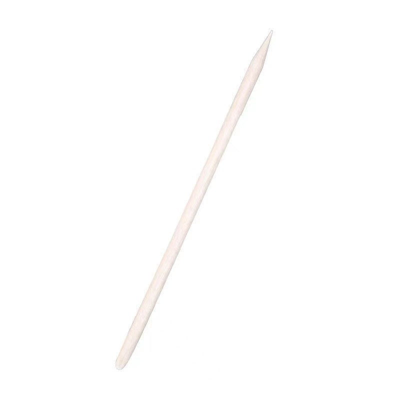 Double-headed Non-piercing Cleaning Wooden Stick Manicure Implement