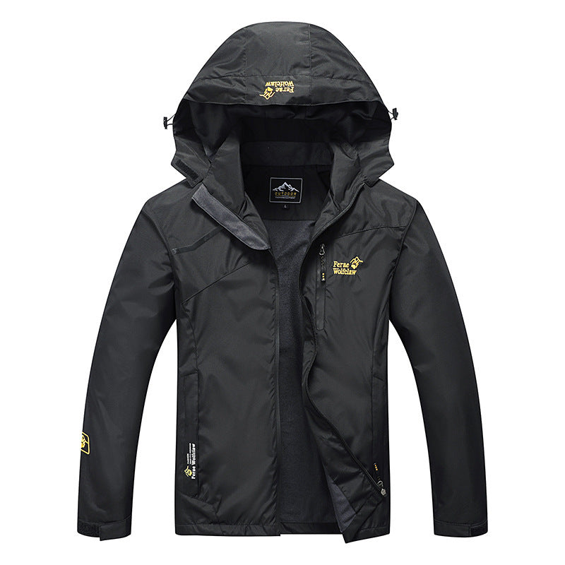 Men's Autumn Thin Windproof Waterproof Jacket