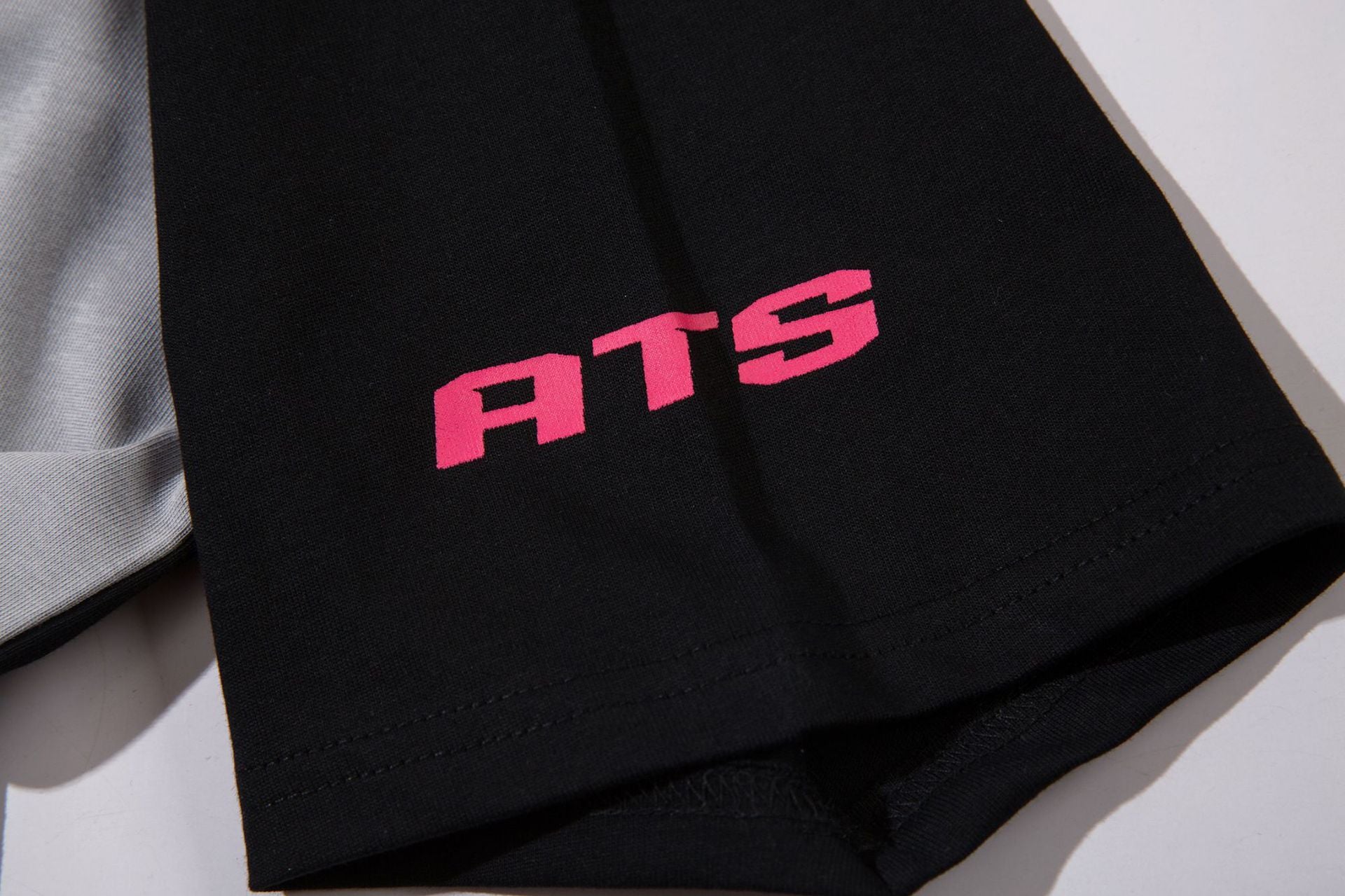 Real Shot Maychao Casual Loose Color Matching Short Sleeve T-shirt