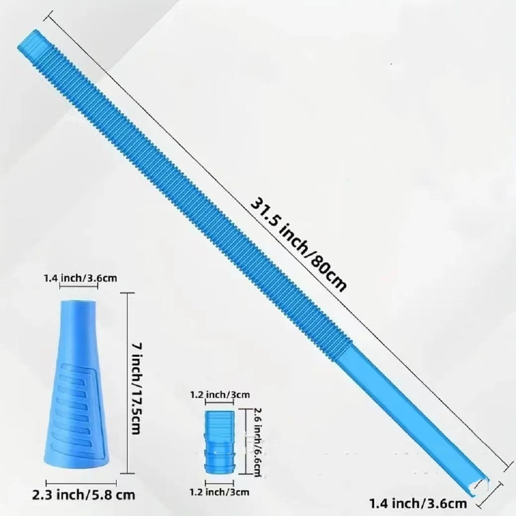 Washing Machine Cleaning Brush Three-piece Dryer Ventilation Cleaning Brush