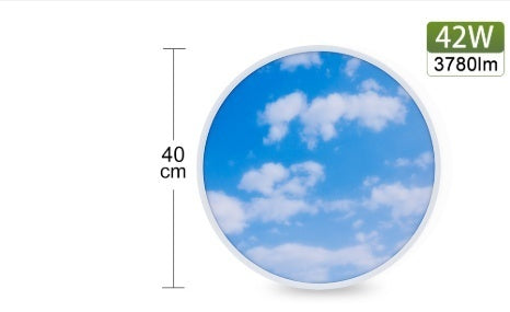 Modern Minimalist Bedroom Light Sunshine Cloud Mist Master Bedroom Ceiling