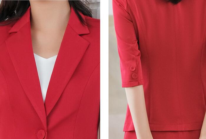 Women's Solid Color  Waist Sleeved Suit Jacket