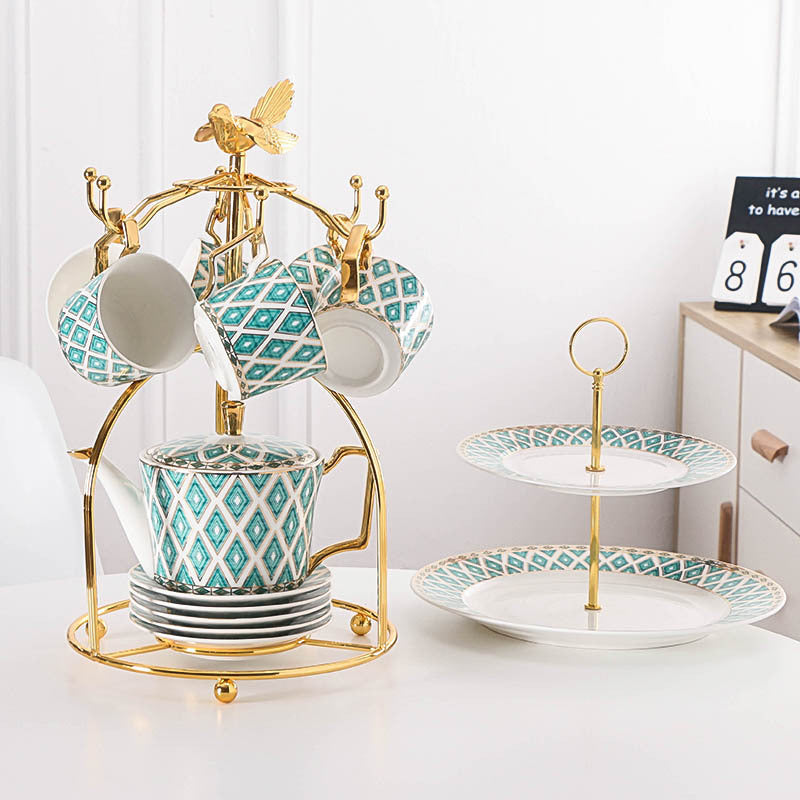 British Afternoon Tea Set Bone China Household