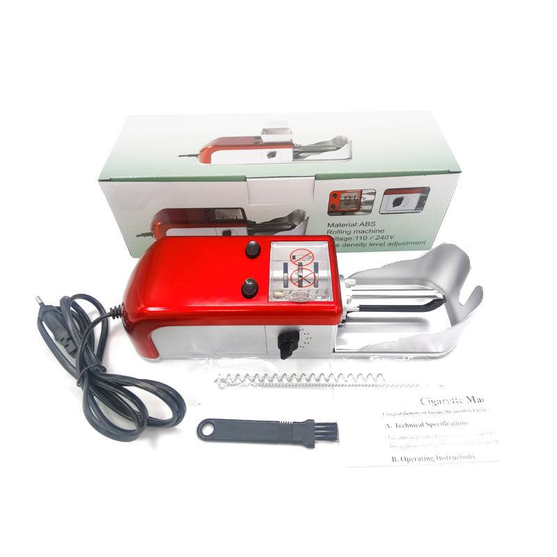 Silver Metal Electric Cigarette Filler Machine