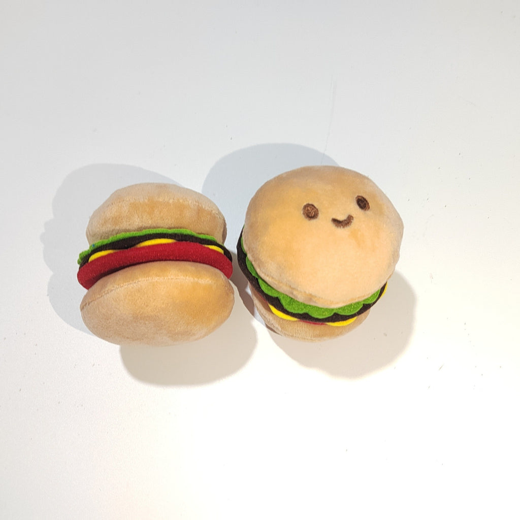 Decompression Hamburger Pet Sounding Toy