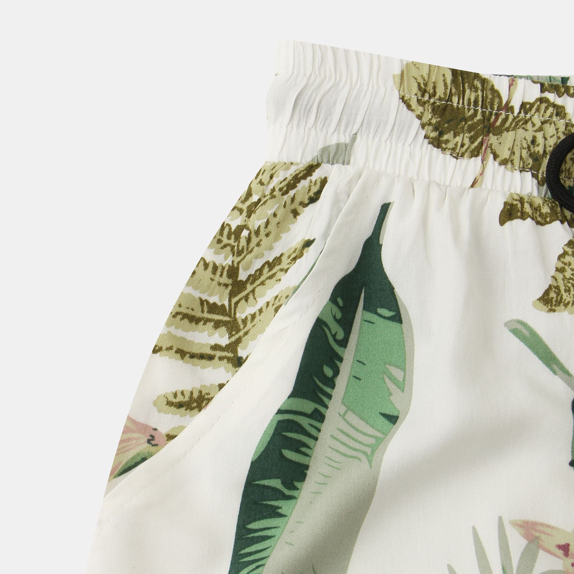 Men's Youth Shorts Casual Print Suit Two Piece