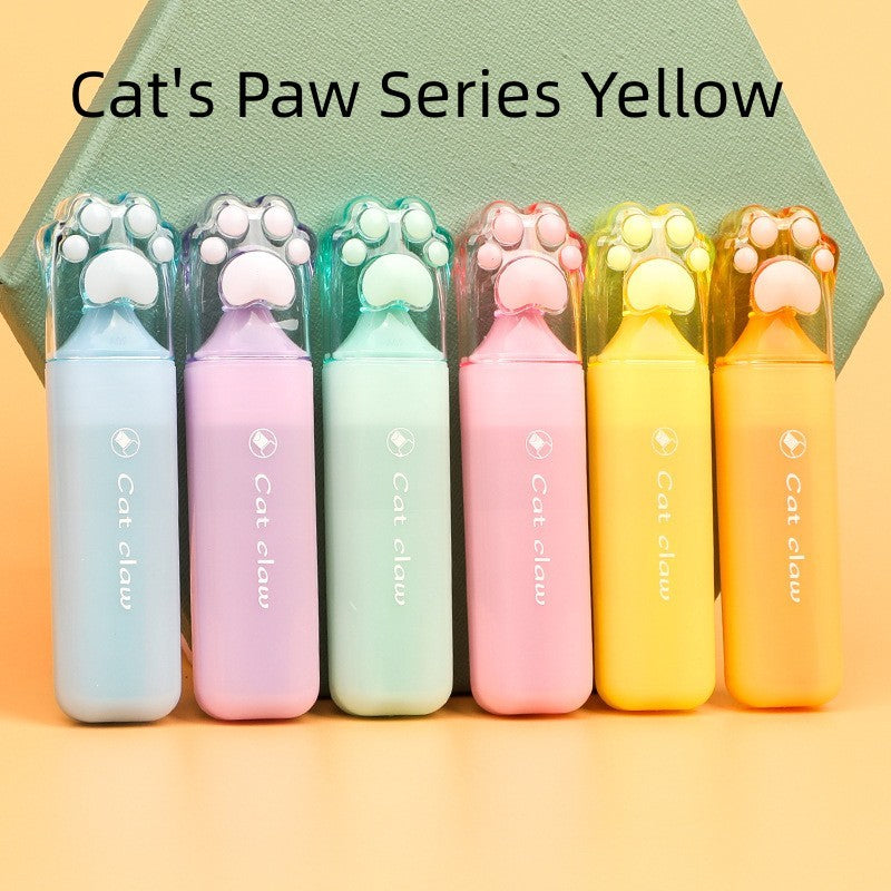 Large Capacity Flat Head Fluorescent Pen Watercolor