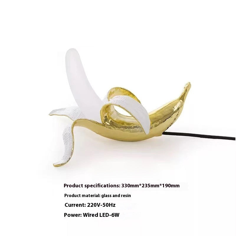 Banana Creative Bedroom Simple Table Lamp