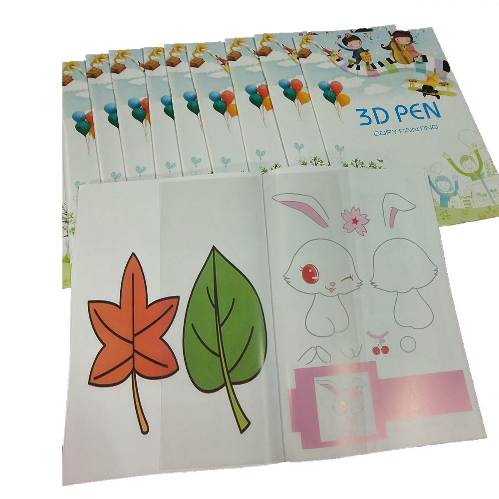 3D 3D Printing Pen Toy Special Copy Album For Children
