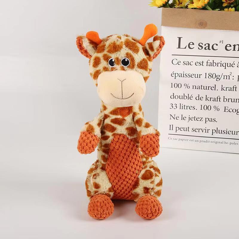 Pet Supplies Plush Toy Molar Long Lasting Corduroy Sounding Doll