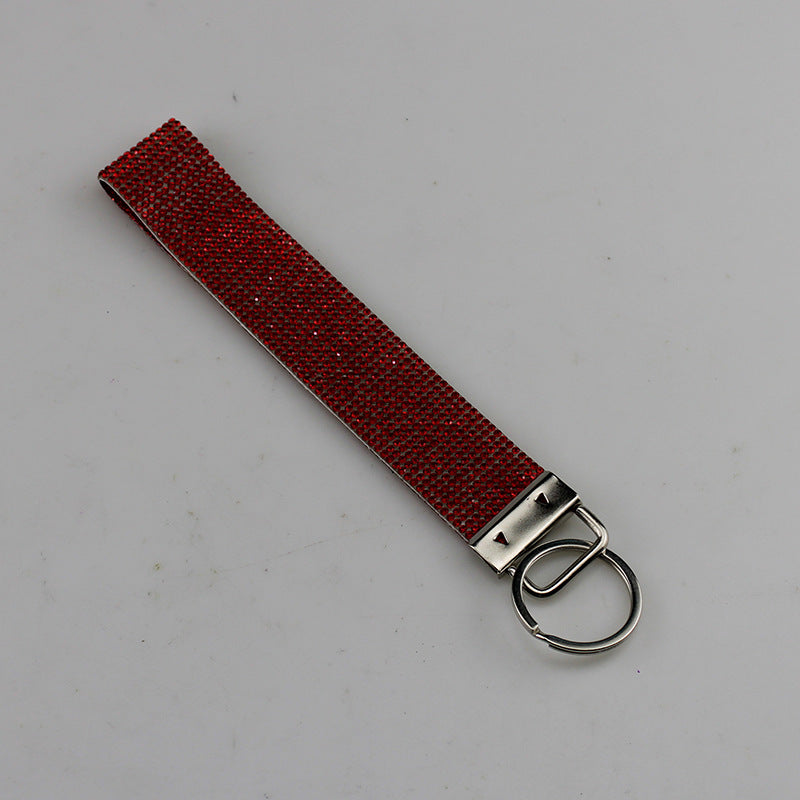 Diamond Background Color Is Sequined Wrist Strap
