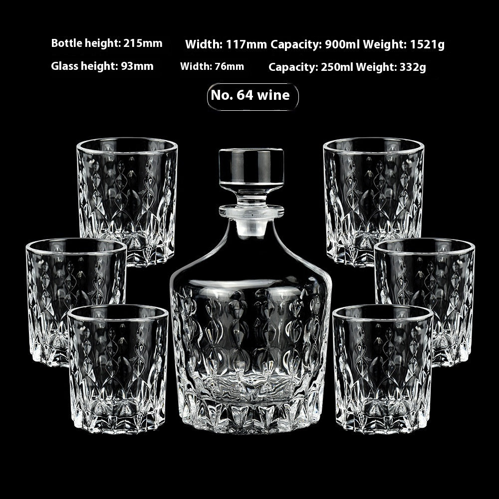 Creative Whiskey Liquor Glass Suit