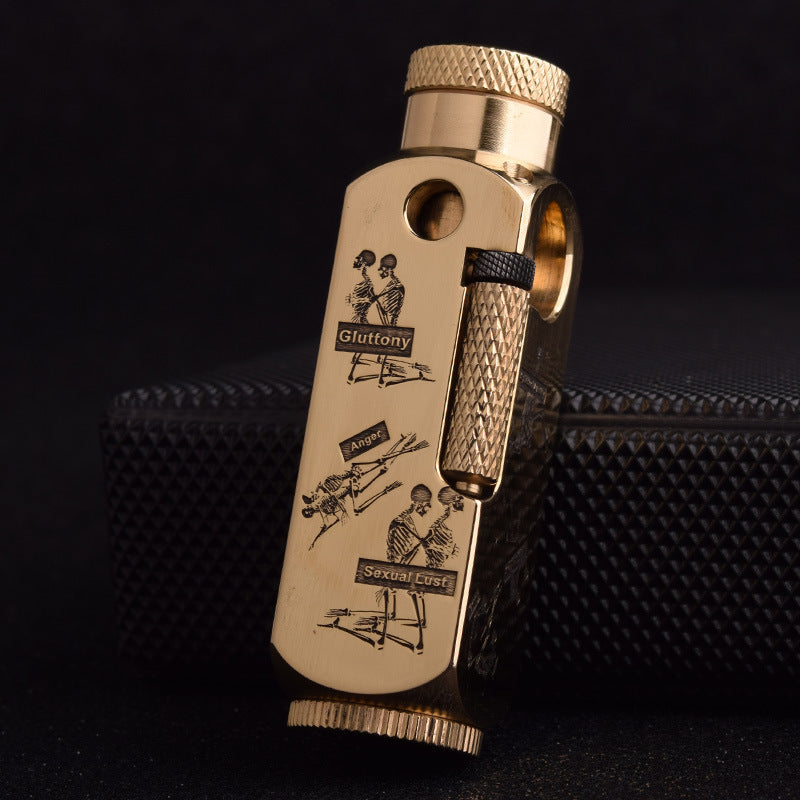 Brass Flamido Antique Kerosene Lighter