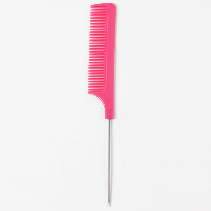 Hairdressing Steel Needle Tail Comb Hair Dyeing And Dyeing Comb Hair Tools