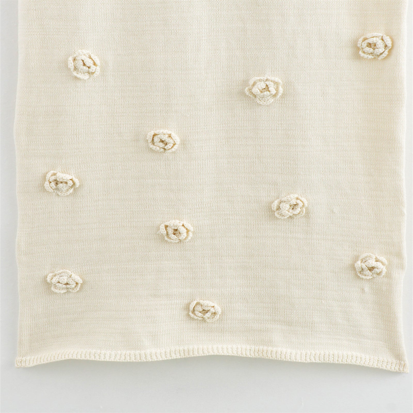 Women's Braces Skirt Three-dimensional Flower Knitted Backless Lace-up Dress