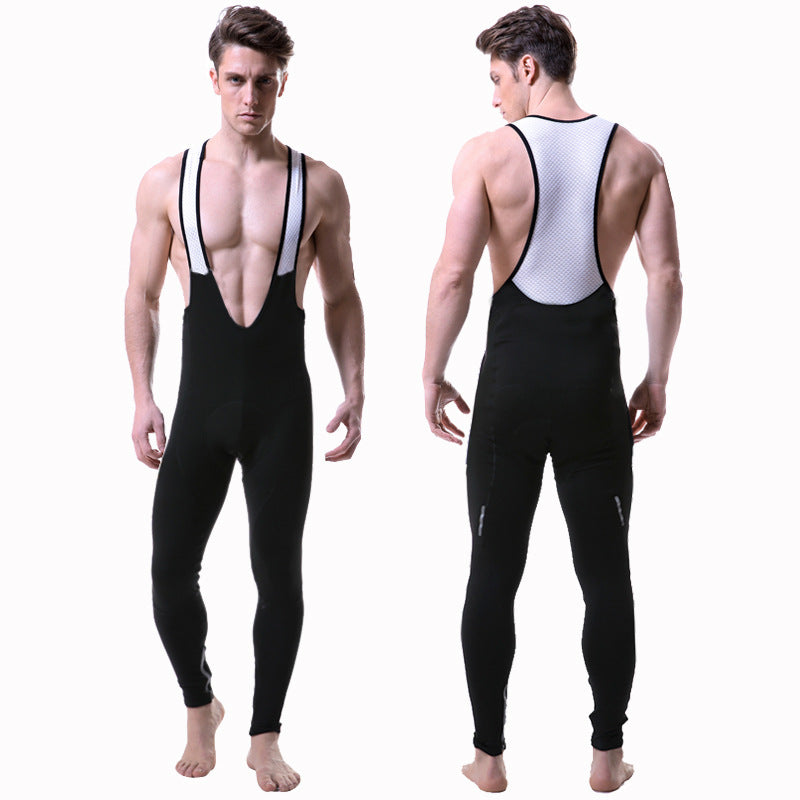 All Black Advanced Suspender Trousers Equipment Slim Version Silicone Cushion